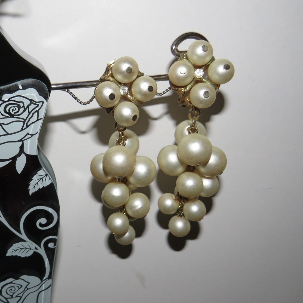 BUNDLE ONLY! Vintage Dangling Drop Clip On Earring
